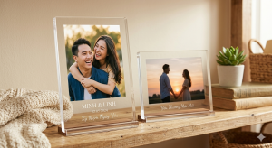 khung anh mica trong suot de ban forever memory gift