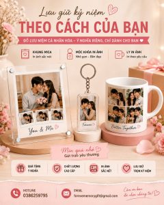 quà tặng cá nhân hóa tại Forever Memory Gift
