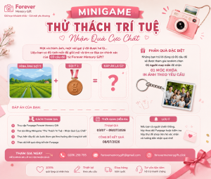Minigame Thử Thách Trí Tuệ Forever Memory Gift