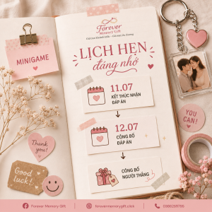 Minigame Thử Thách Trí Tuệ của Forever Memory Gift